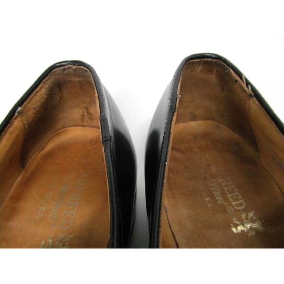 Austin Reed Of Regent Street Mens Black Leather Tasseled Loafers Size US 8.5 main image 9
